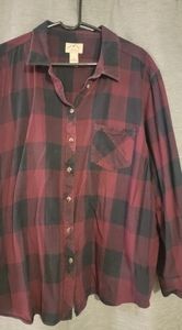 Women's flannel shirt